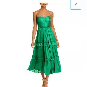 NEW WITH TAGS AQUA XS GREEN DRESS